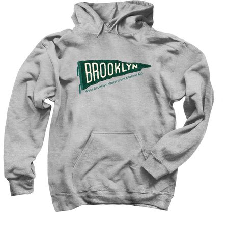 Brooklyn Shirts by Jessie, a Sport Grey Pullover Hoodie