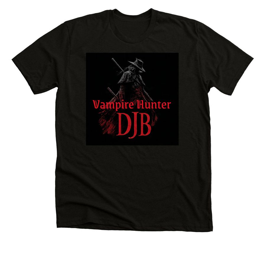 Vampire Hunter DJB swag&nbsp;, a Solid Black Blend Premium Unisex Tee