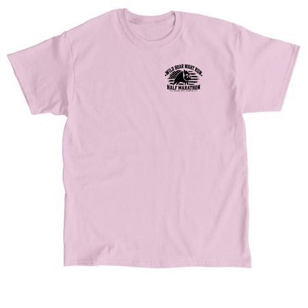Wild Boar Night Run, a Light Pink Classic Unisex Tee