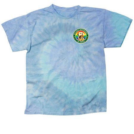 GRIN Rainbow Logo Tee - Tie Dye, a Lagoon Classic Tie Dye Tee