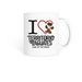 I Love&nbsp;Territorio de Zaguates Mug, a White Coffee Mug