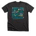 How We Love - Front, a Dark Grey Heather Premium Unisex Tee