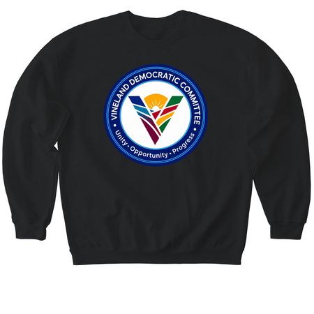 VDC Apparel, a Black Softstyle Crewneck Sweatshirt