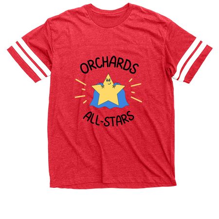 Classic Ollie Merch!, a Vintage Red / White Football Jersey Tee
