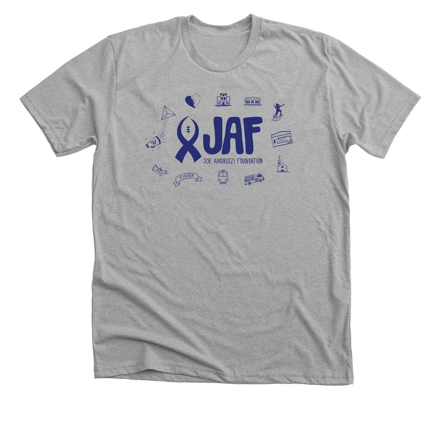 Team JAF, a Athletic Heather Premium Unisex Tee