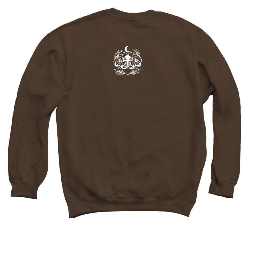 Time's Convert&nbsp;Special Edition, a Dark Chocolate Crewneck Sweatshirt (back-view)