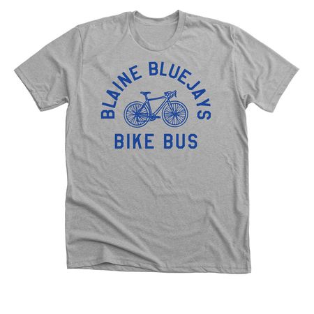 Bike Bus Royal, a Athletic Heather Premium Unisex Tee