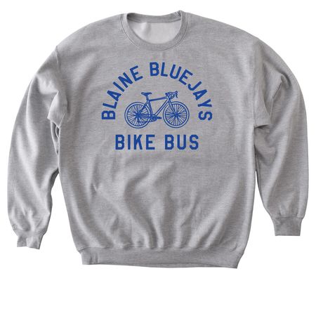 Bike Bus Royal, a Sport Grey Softstyle Crewneck Sweatshirt
