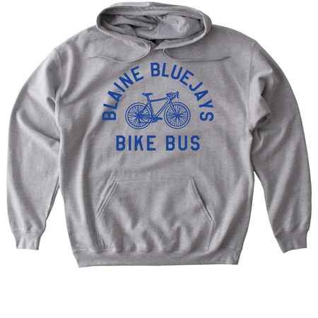 Bike Bus Royal, a Sport Grey Gildan Softstyle Pullover Hoodie