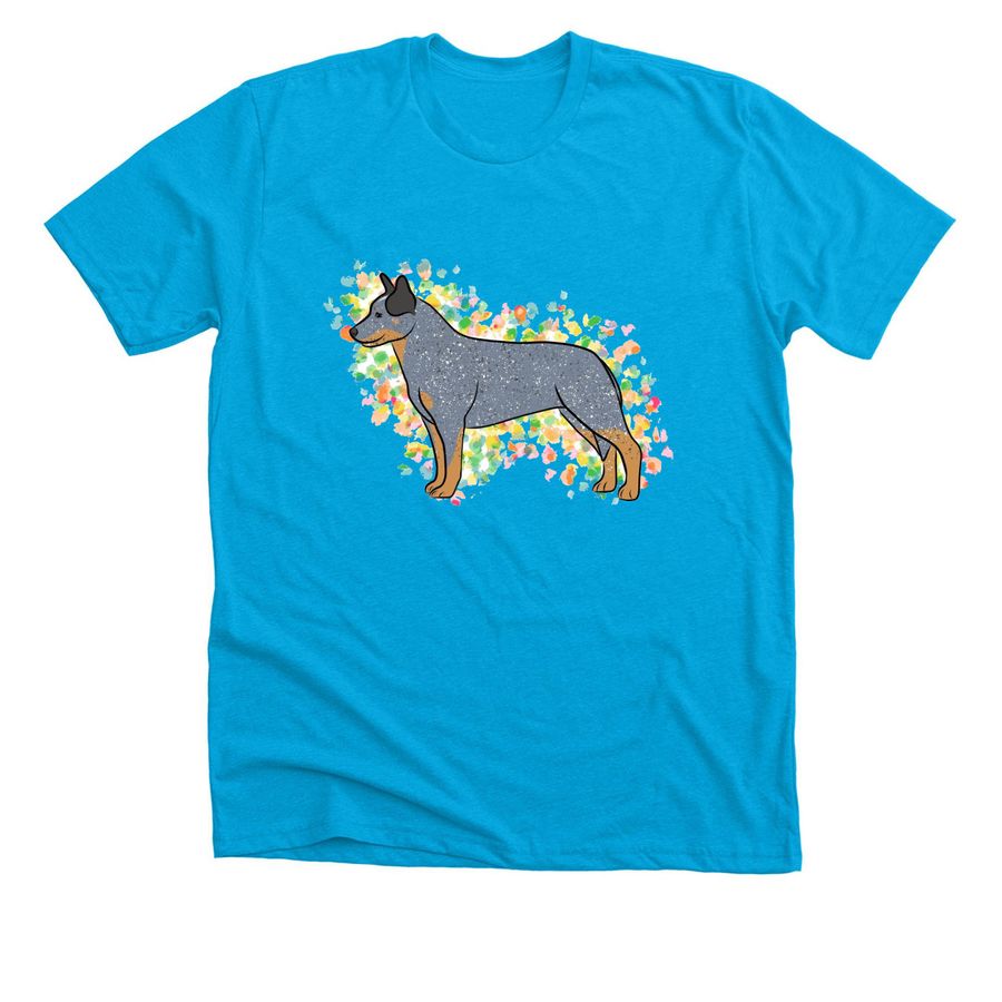 Goob outline, a Neon Blue Premium Unisex Tee