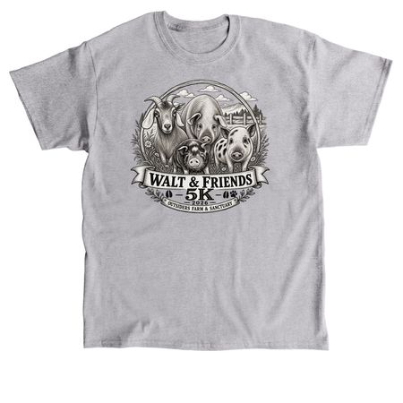 Walt & Friends 5K 2026- Sat, Nov 7, 2026, a Sport Grey Classic Unisex Tee