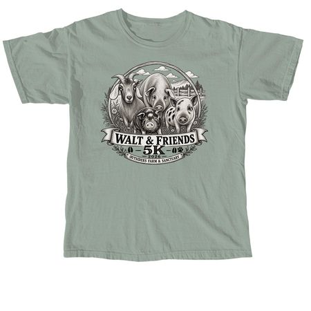 Walt & Friends 5K 2026- Sat, Nov 7, 2026, a Bay Comfort Colors Unisex Tee