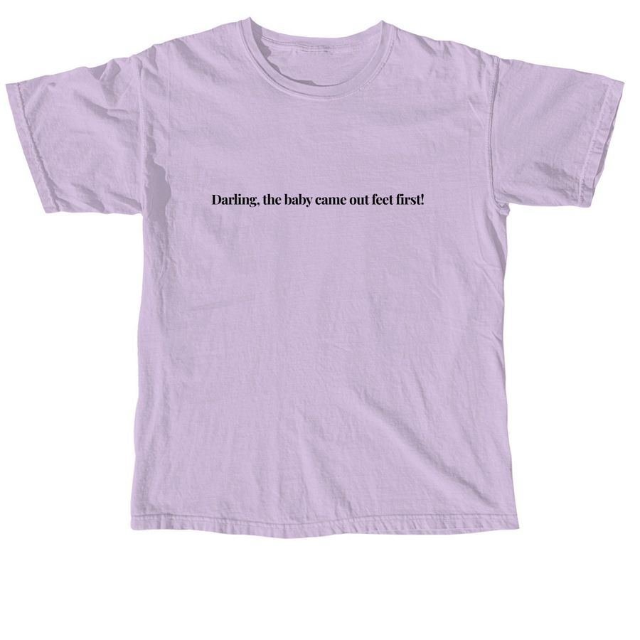 Darling, a Orchid Comfort Colors Unisex Tee