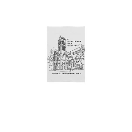 IPC Flag, a White 12" x 18" Yard Flag