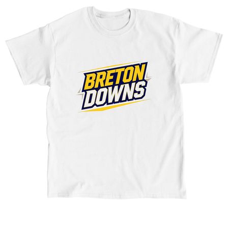 Breton Downs Sporty Tee, a White Classic Unisex Tee
