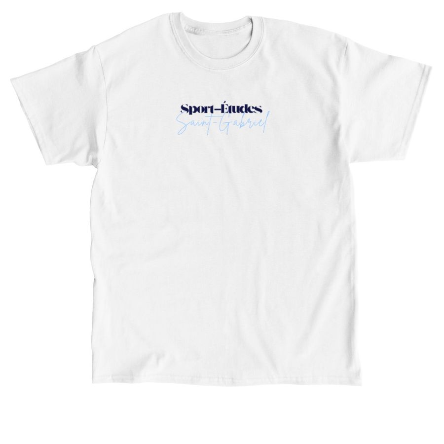 Finissants 2026 (Blanc,Gris) ? Saint-Gabriel, a White Classic Unisex Tee