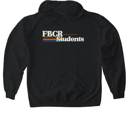 FBCR Students Merch, a Black Gildan Softstyle Pullover Hoodie