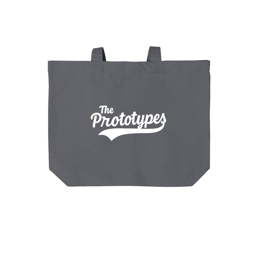 Prototype Gear, a Storm Grey Cotton Canvas Tote Bag