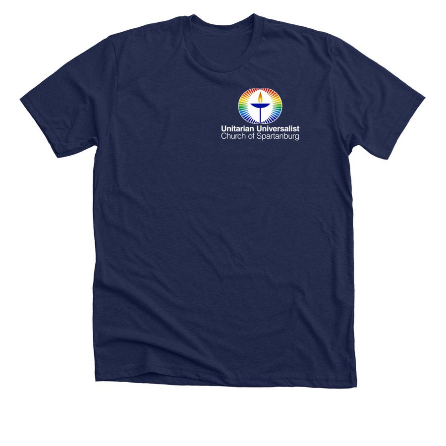 Open to All - Dark Colors, a Solid Navy Blend Premium Unisex Tee