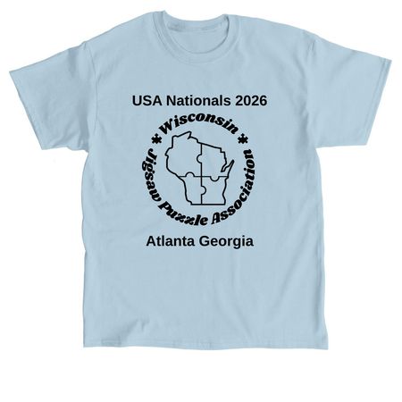 WI-JPA Nationals T-Shirts, a Light Blue Classic Unisex Tee