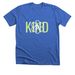 Refocus - Bee Kind, a Heather True Royal Premium Unisex Tee