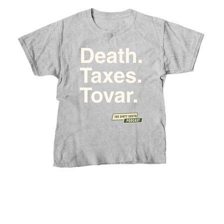 Death. Taxes. Tovar., a Sport Grey Youth Unisex Tee
