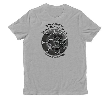 ASP classic (light), a Granite Grey Heather Allmade Organic Cotton Unisex Tee