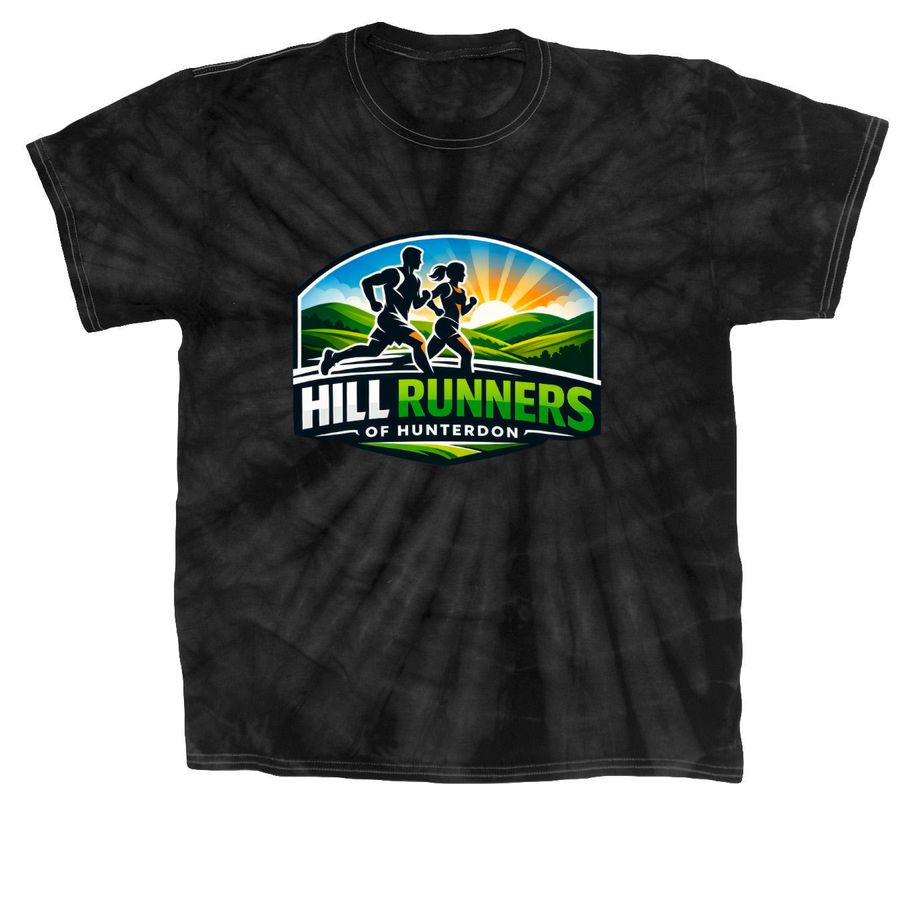 HRH Shirts, a Black Classic Tie Dye Tee
