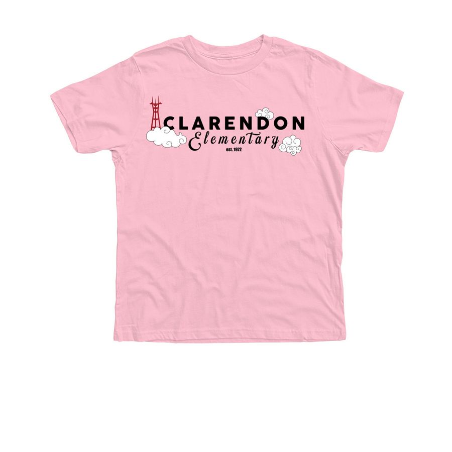 Fog City Collection, a Neon Pink Premium Youth Tee