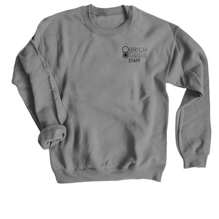 Olbrich | Staff, a Charcoal Crewneck Sweatshirt