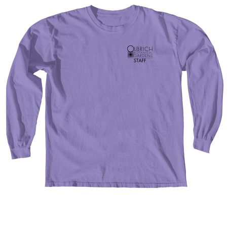Olbrich | Staff, a Violet Comfort Colors Long Sleeve Tee
