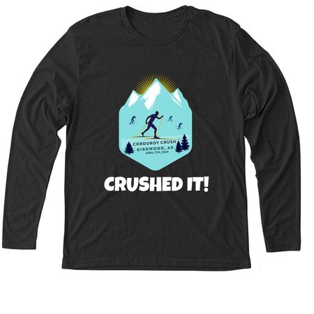CORDUROY CRUSH 2024 SWAG, a Vintage Black Triblend Long Sleeve Tee