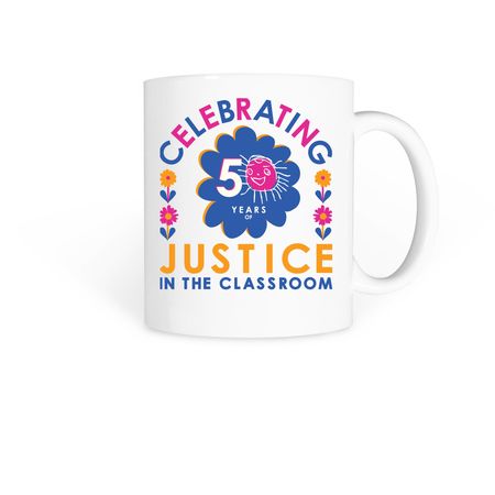 50 Anniversary Mug, a White Coffee Mug