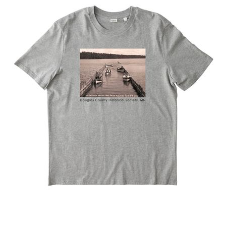 At the Channel Between Carlos and Darling, a Heather Grey Stanley/Stella Unisex Creator 2.0 Tee