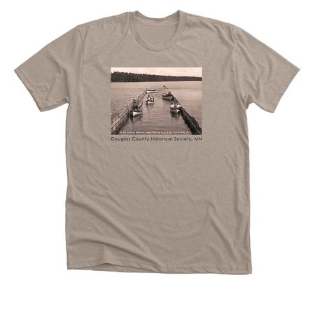 At the Channel Between Carlos and Darling, a Heather Stone Premium Unisex Tee