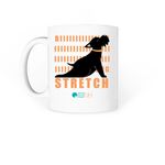 Big Stretch - Dog Mug, a White Coffee Mug (back-view)