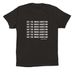 Say the word abortion 7x - white, a Black Premium Cotton Tee
