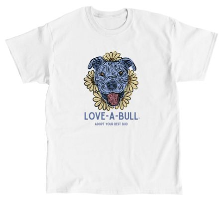 Adopt Your Best Bud, a White Classic Unisex Tee
