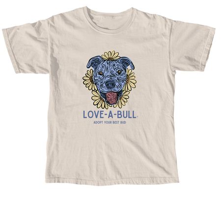 Adopt Your Best Bud, a Ivory Comfort Colors Unisex Tee