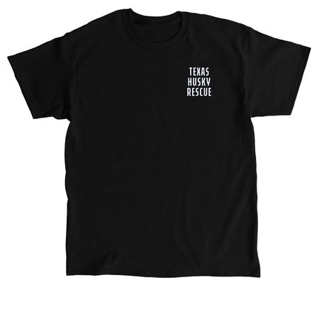 TXHR - Pickleball Club, a Black Classic Unisex Tee (back-view)