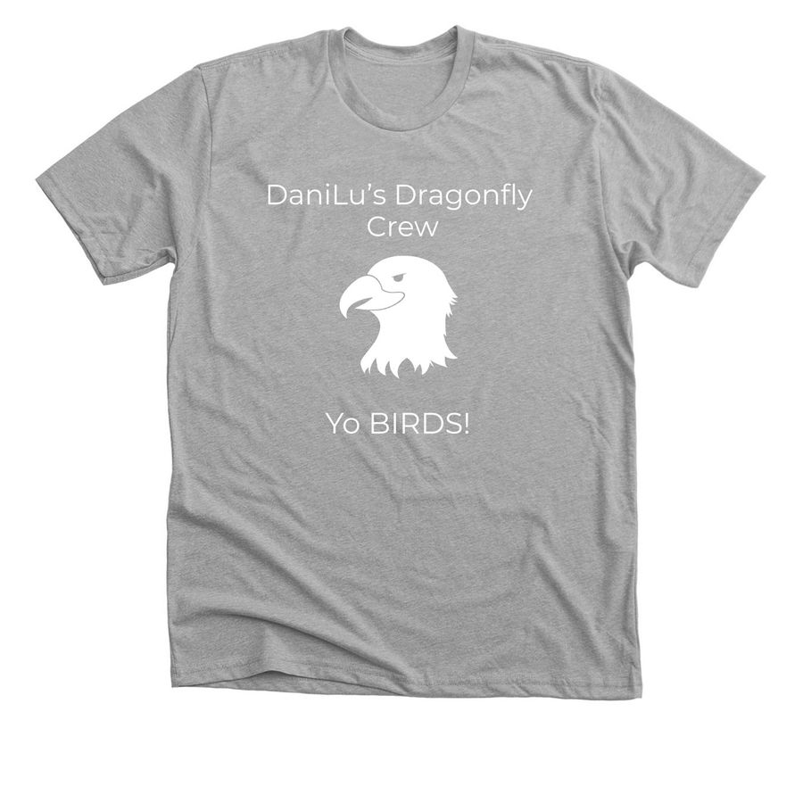 DaniLu?s dragonfly crew Buddy walk 2026, a Athletic Heather Premium Unisex Tee