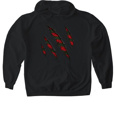 Freddy Was Here, a Black Gildan Softstyle Pullover Hoodie