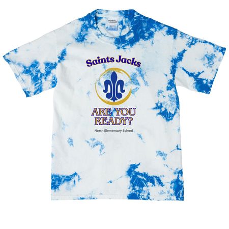 North Elementary School Shirt Fundraiser, a True Royal Youth Crystal Tie Dye Tee