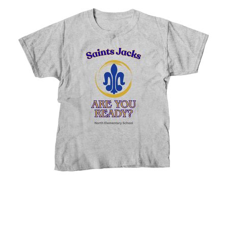 North Elementary School Shirt Fundraiser, a Sport Grey Youth Unisex Tee