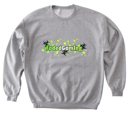 Toxic Mutation, a Sport Grey Softstyle Crewneck Sweatshirt