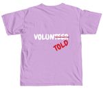Spouse Shirts, a Neon Violet Comfort Colors Unisex Tee (back-view)