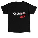 Spouse Shirts, a Black Classic Unisex Tee (back-view)