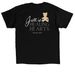 JHH Blackout Collection&nbsp;, a Black Classic Unisex Tee (back-view)
