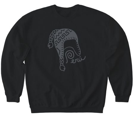 Pickle Missions, a Black Softstyle Crewneck Sweatshirt