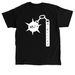 WHITE LOGO SHIRT, a Black Classic Unisex Tee
